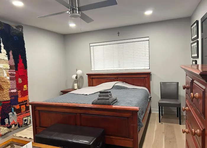 A Luxury Master Bedroom In A Condo